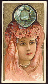 N218 1889 Kinney Famous Gems of the World Beryl